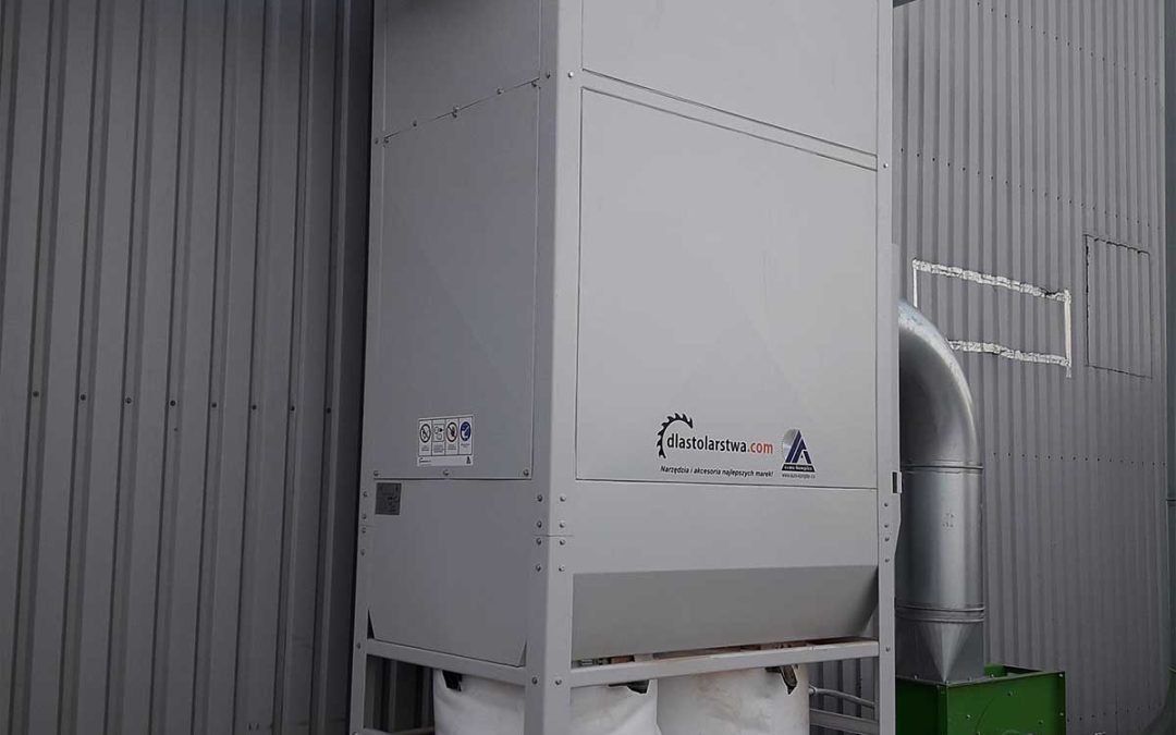 Reda – montaż instalacji odpylającej, filtr EK 24