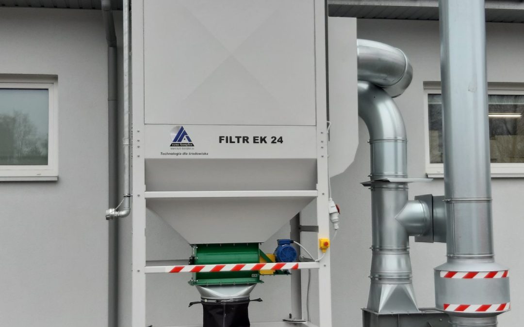 Ryki-Filtr EK-24 o wydajności 9000m³/h (zabudowany)