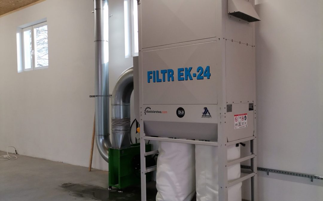 Rawa Mazowiecka/Filtr EK-24 o wydajności 6500m³/h