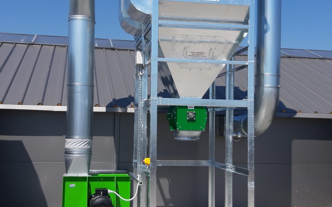 Pleszew/Filtr EK-24 – 13000 m3/h zabudowany